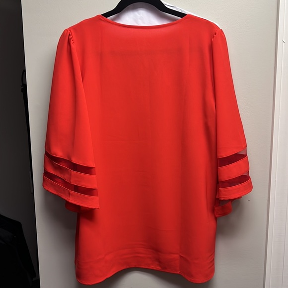 Red Dress Top - Picture 3 of 4